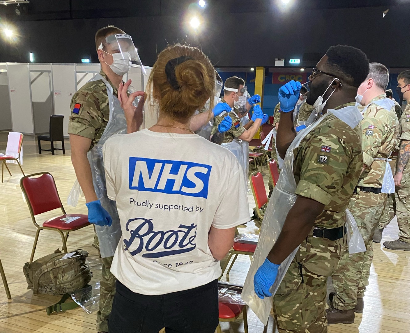 Boots UK Boots UK trains the Army to deliver massCOVID19 testing